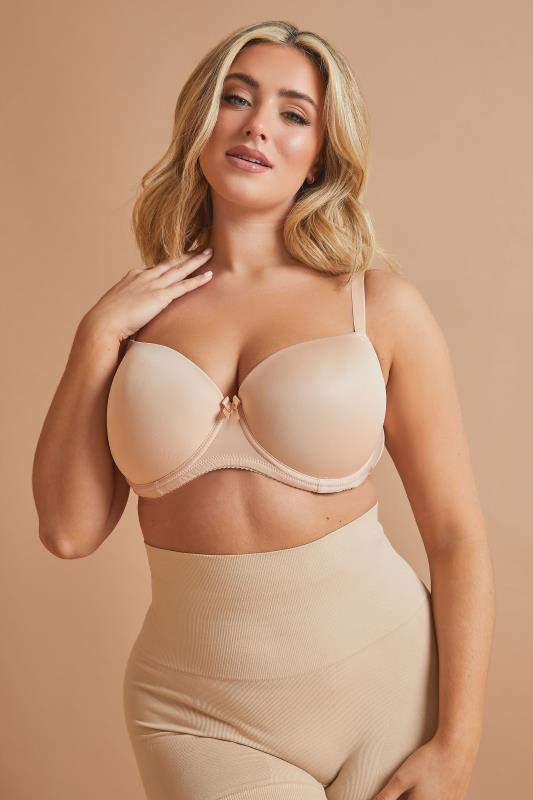 Plus Size  YOURS Curve Nude Seamless Control High Waisted Shorts