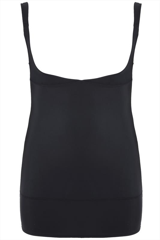 Black Underbra Smoothing Slip Dress With Firm Control 2