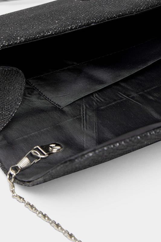 Black Diamante Clutch Bag 6