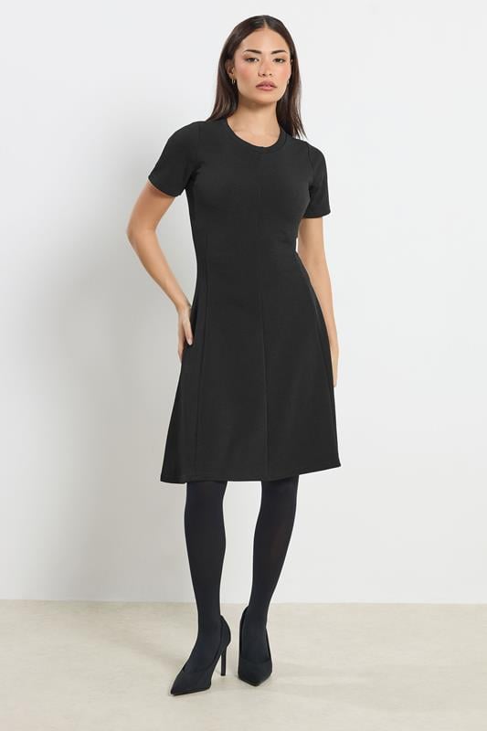  PixieGirl Petite vestido mini texturizado negro