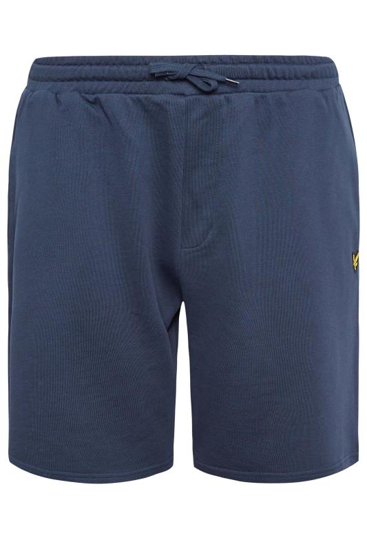 Men's  LYLE & SCOTT Big & Tall Navy Blue Sweat Shorts