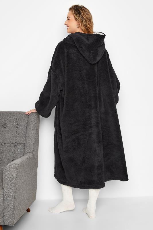 LTS Tall Women's Black Snuggle Hoodie | Long Tall Sally 3