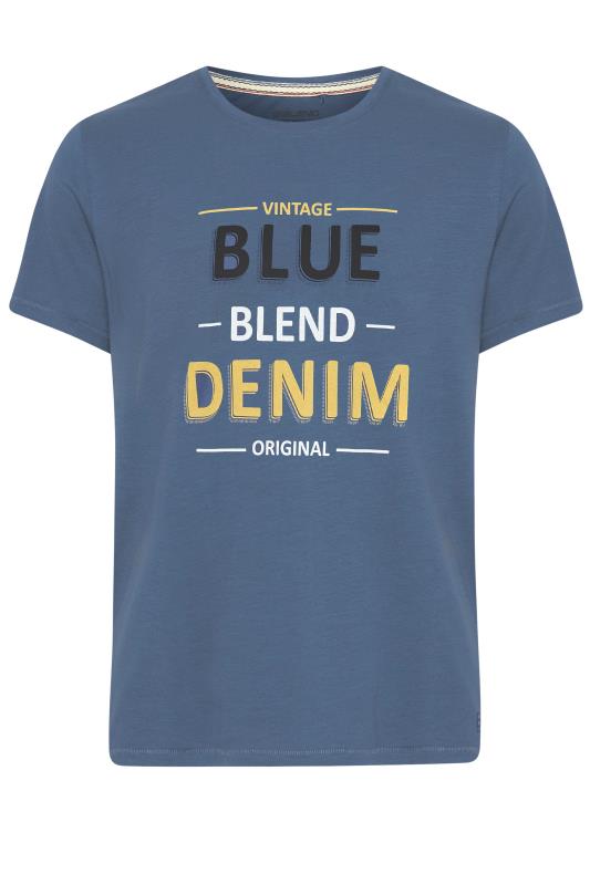 BLEND Blue Graphic Print T-Shirt_F.jpg