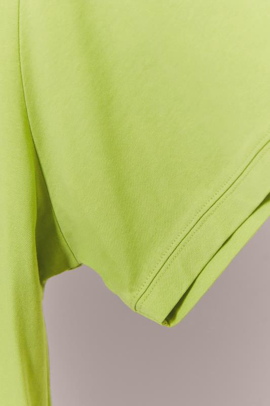 EVANS Plus Size Lime Green Essential T-Shirt | Evans 7