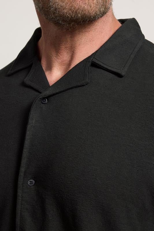 BadRhino Big & Tall Black Revere Jersey Shirt | BadRhino 4