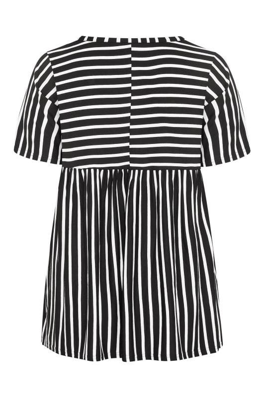 Black Stripe Peplum T-Shirt_BK.jpg