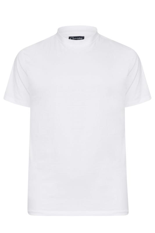 KAM Big & Tall White Carson T-Shirt 1