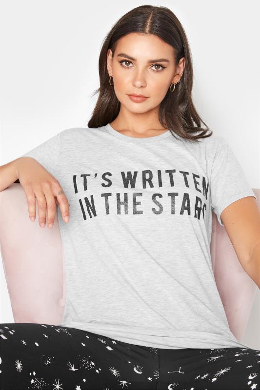 LTS Tall Grey 'It's Written In The Stars' Pyjama Set_D.jpg