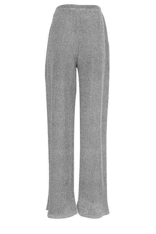 LTS Tall Silver Sparkle Wide Leg Trousers_BK.jpg