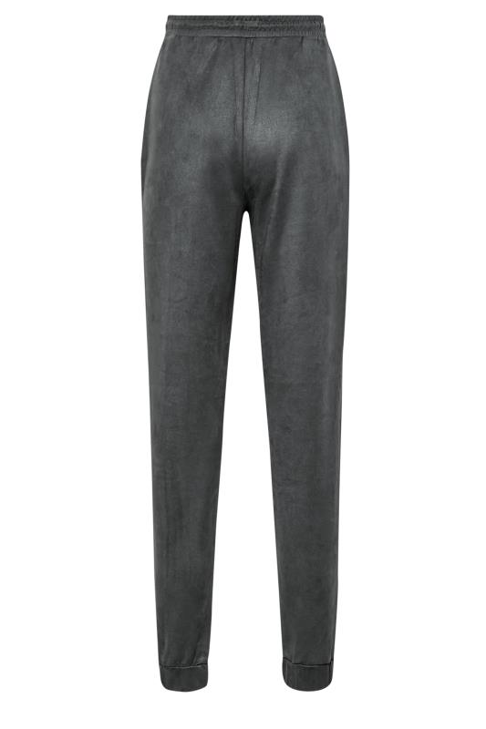 LTS Tall Women's Grey Faux Suede Joggers | Long Tall Sally 7