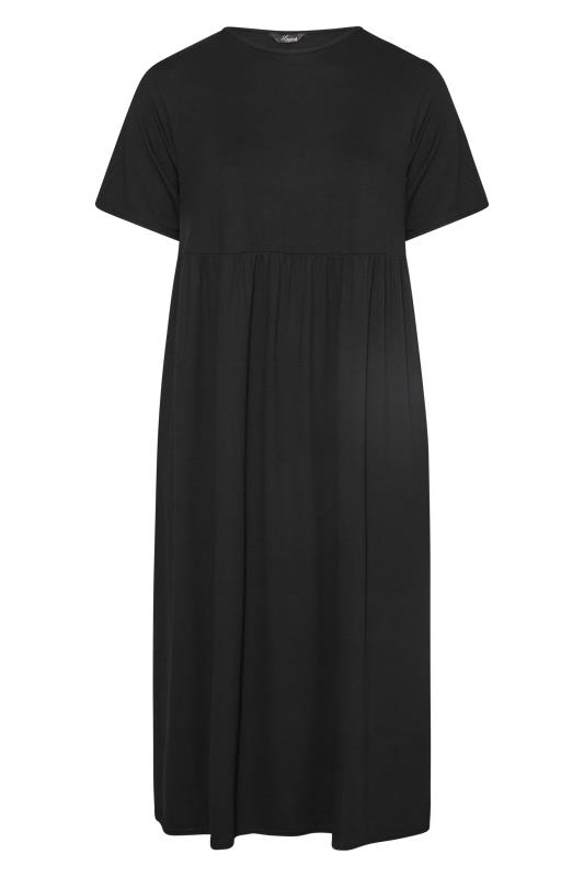 LIMITED COLLECTION Curve Black Throw On Maxi Dress_X.jpg
