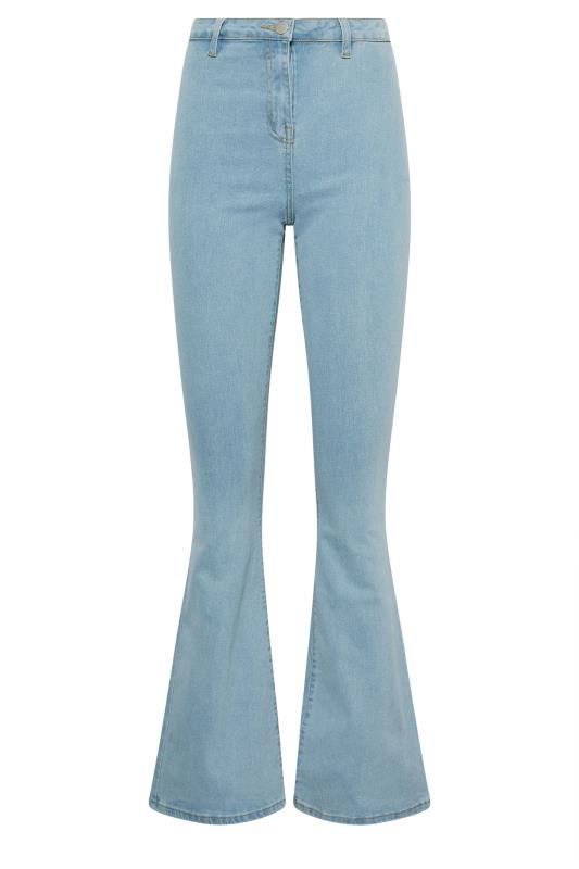 LTS Tall Women's Blue Flared Jeans | Long Tall Sally 4