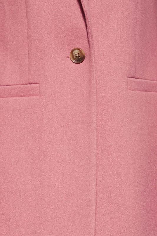LTS Tall Women's Blush Pink Midi Formal Coat | Long Tall Sally 5