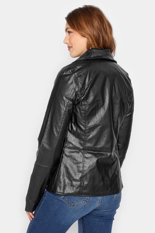 LTS Tall Women's Faux Leather Biker Jacket | Long Tall Sally 4