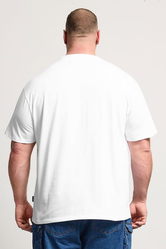 BadRhino Big & Tall White Heavyweight T-Shirt | BadRhino 2