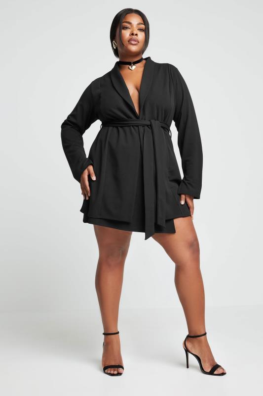 LIMITED COLLECTION Plus Size Black Blazer | Yours Clothing 4