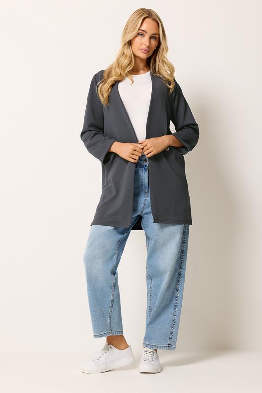 M&Co Black Textured Jersey Jacket | M&Co 1