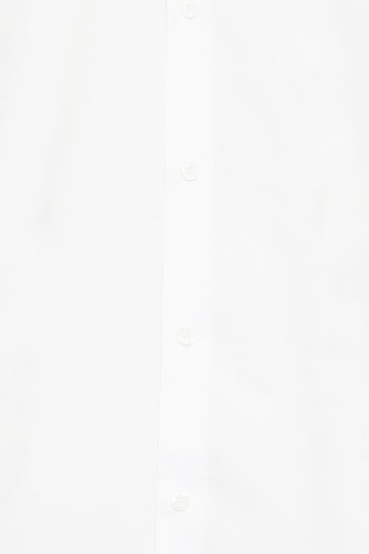 BadRhino Big & Tall Premium White Formal Long Sleeve Shirt | BadRhino 3
