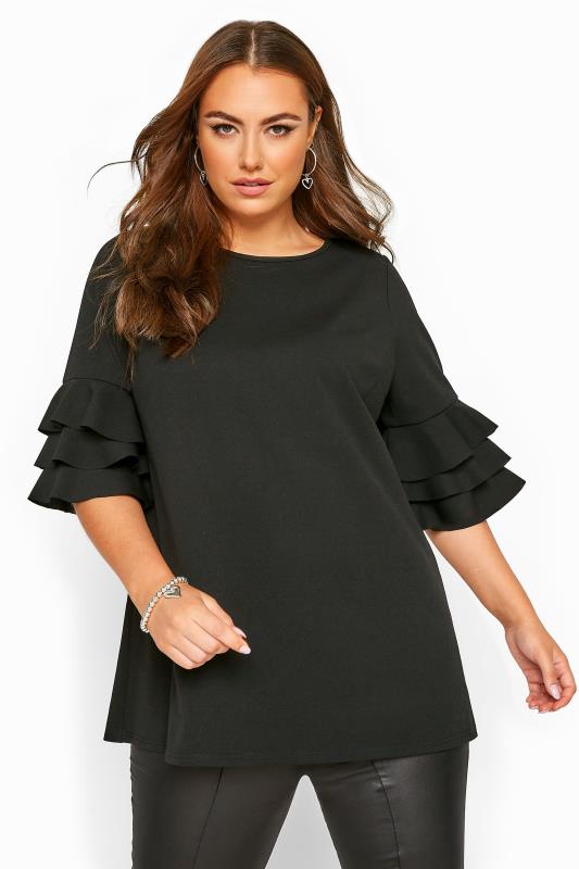 plus size party tops