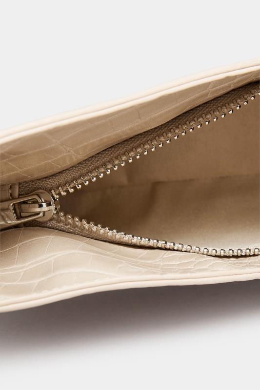 Stone Brown Chain Detail Shoulder Bag 7