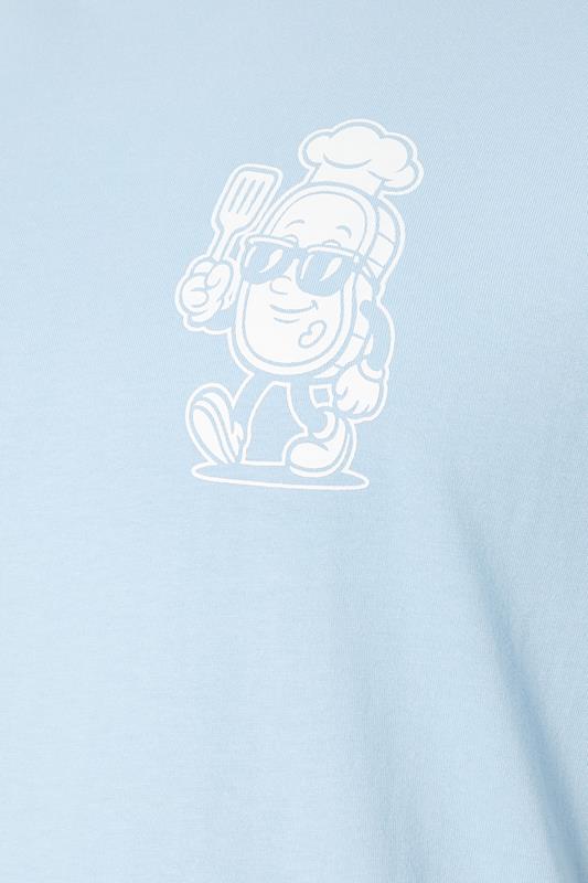 BadRhino Big & Tall Blue 'Meat Grill' Graphic T-Shirt | BadRhino 8