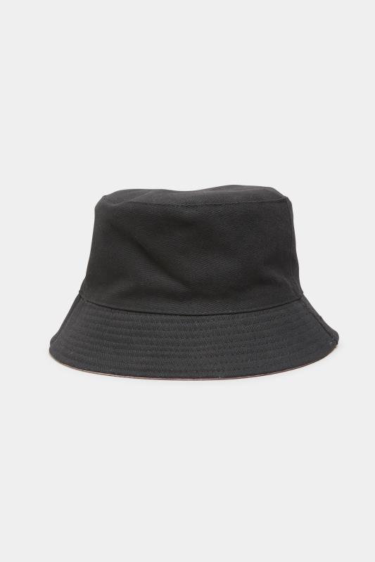 Plus Size Pink & Black Reversible Bucket Hat | Yours Clothing 4