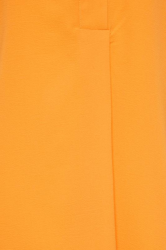 M&Co Orange Statement Button Tab Sleeve Shirt | M&Co 5