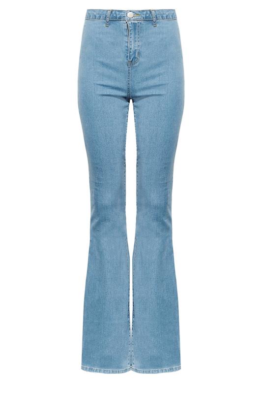 LTS Tall Blue Flared Jeans 5