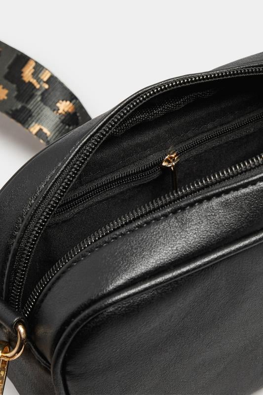 Black crossbody bag with gold hardware best sale