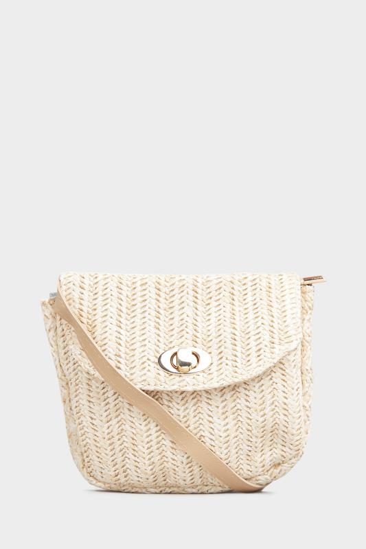 Natural Straw Cross Body Day Bag | Yours Clothing 2