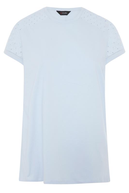 Pale Blue Embroidered Top 5