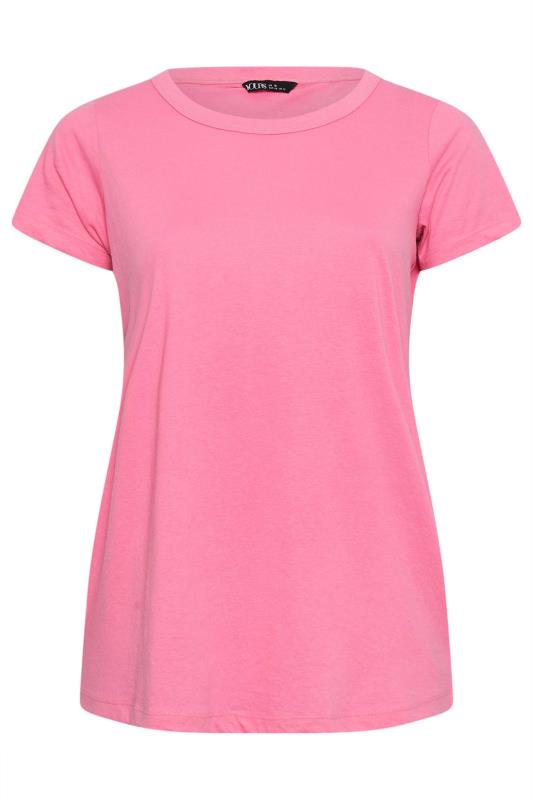 3 PACK Pink & Grey Essential T-Shirts | Yours Clothing 9