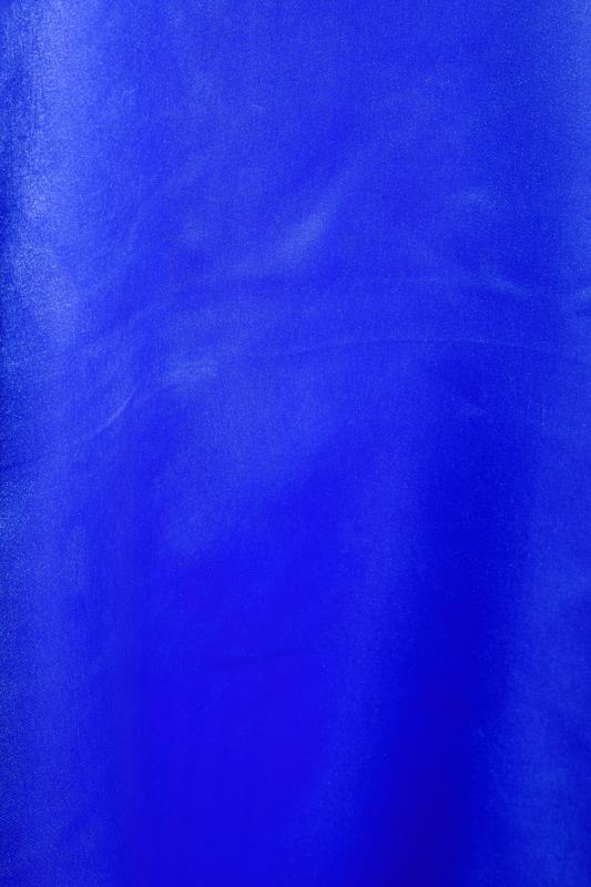 LIMITED COLLECTION Curve Cobalt Blue Satin Cami Top_S.jpg