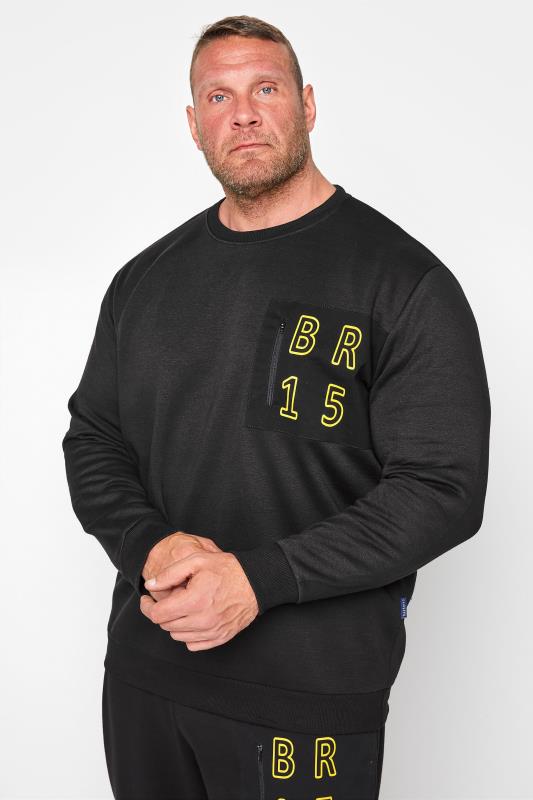 BadRhino Big & Tall Black BR15 Pocket Sweatshirt_A.jpg