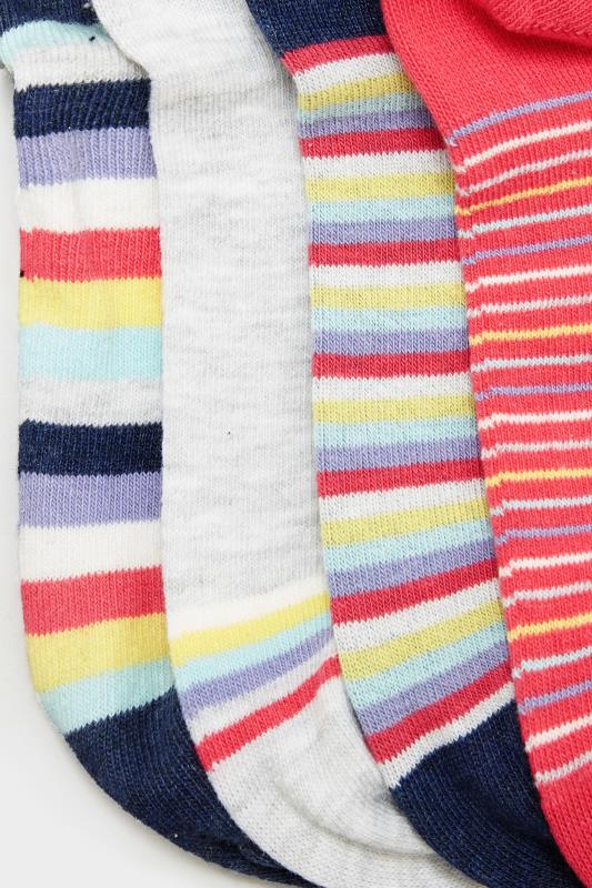 rainbow trainer socks