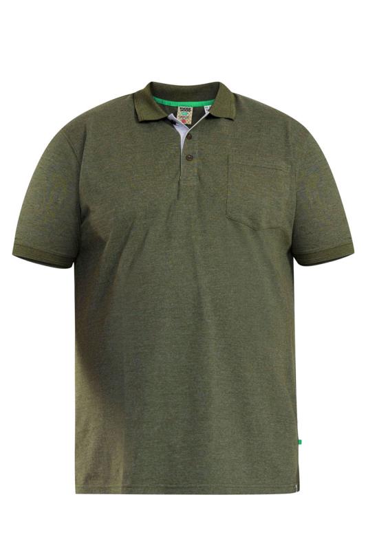 D555 Khaki Basic Polo Shirt | BadRhino 2