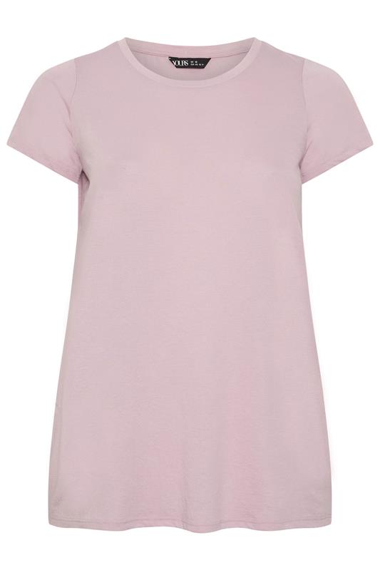 YOURS 2 PACK Plus Size Green & Pink Short Sleeve Core T-Shirts | Yours Clothing 10