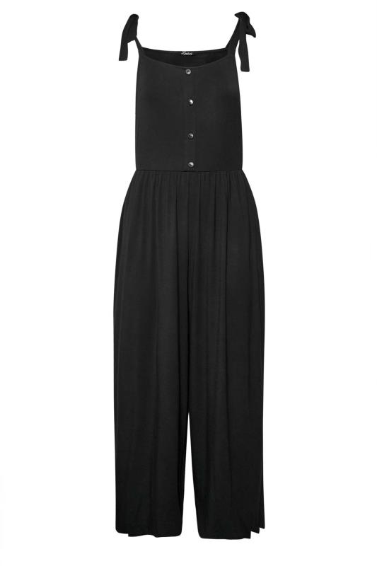 LIMITED COLLECTION Curve Black Culotte Dungerees 6
