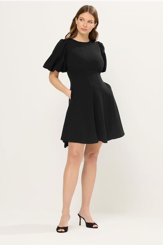 STAR Black Panelled Mini Dress | StarByJM 2