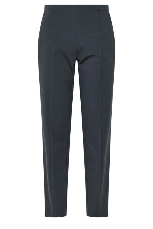 M&Co Grey Ponte Seam Detail Trousers | M&Co 5