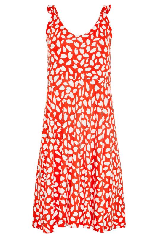 LTS Tall Women's Red Heart Print Midi Dress | Long Tall Sally  7