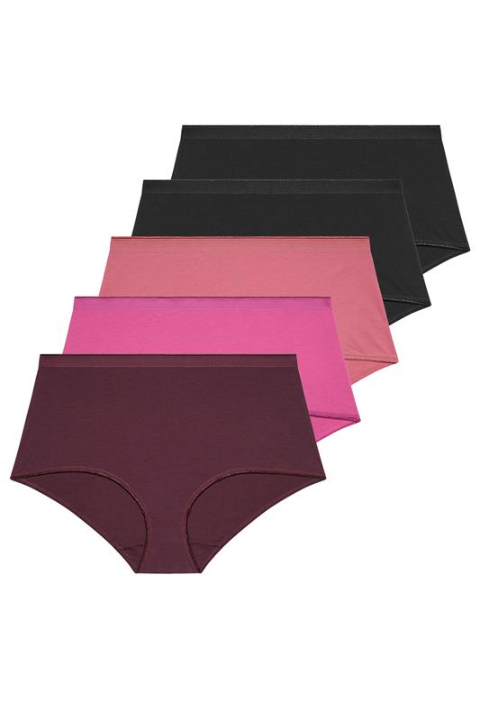 Culottes Taille Haute Pour Femmes ALL OF ME - Lot De 5 En Coton, Confortables, S à 2XL