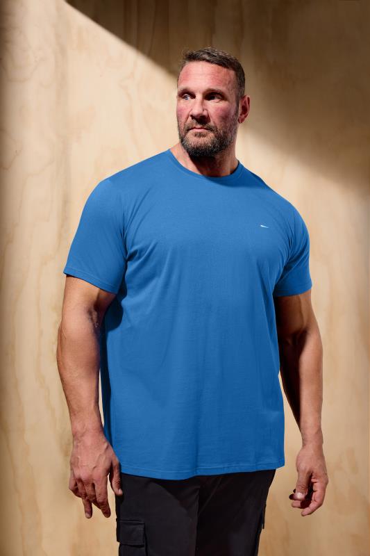 Men's  BadRhino Big & Tall Nouvean Blue Core T-Shirt