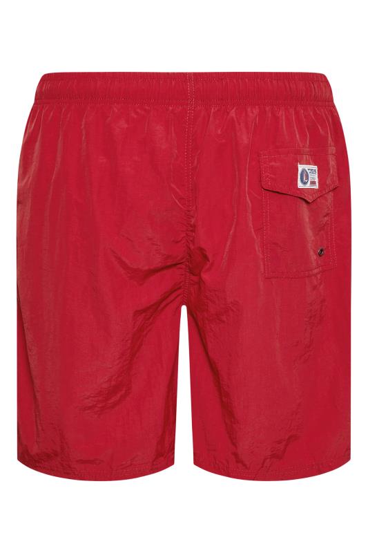 D555 Red Swim Shorts | BadRhino 5