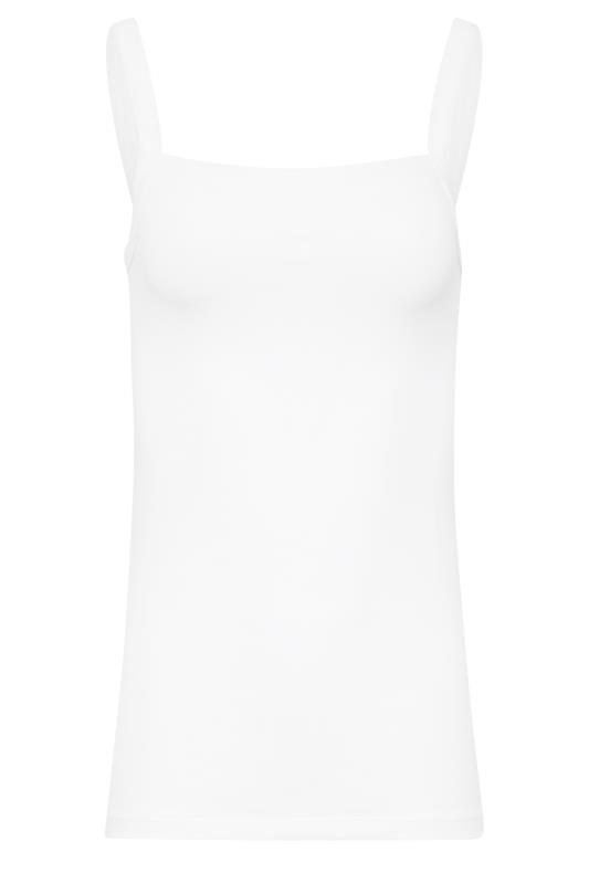 LTS 2 PACK Tall Women's Black & White Square Neck Vest Tops | LongTallSally 10