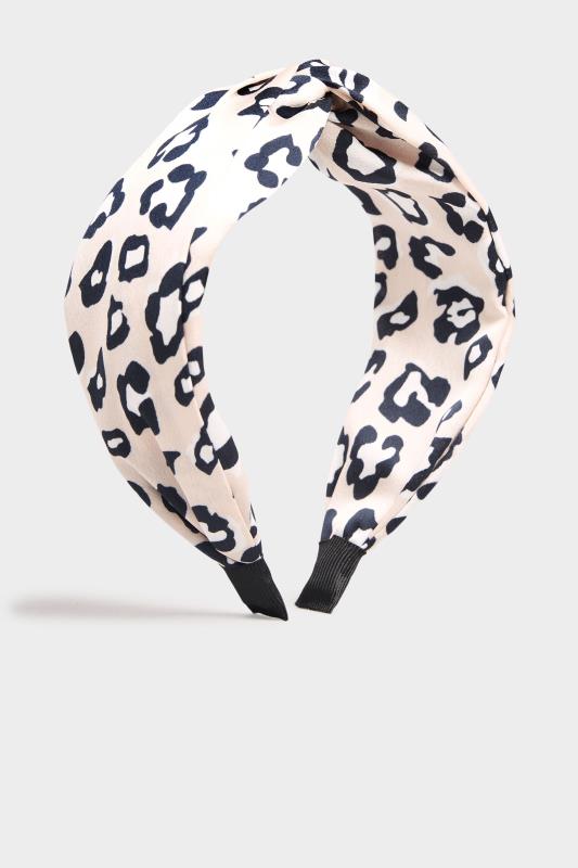 Pink Satin Leopard Twist Headband_F.jpg