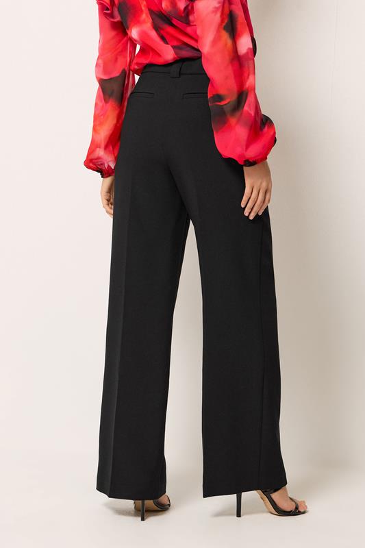 STAR Black Tailored Wide Leg Trousers | StarByJM 2