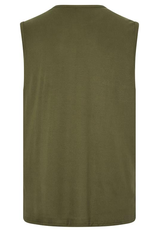 IronRhino Big & Tall Olive Green 'Rest Day' Vest | BadRhino 6