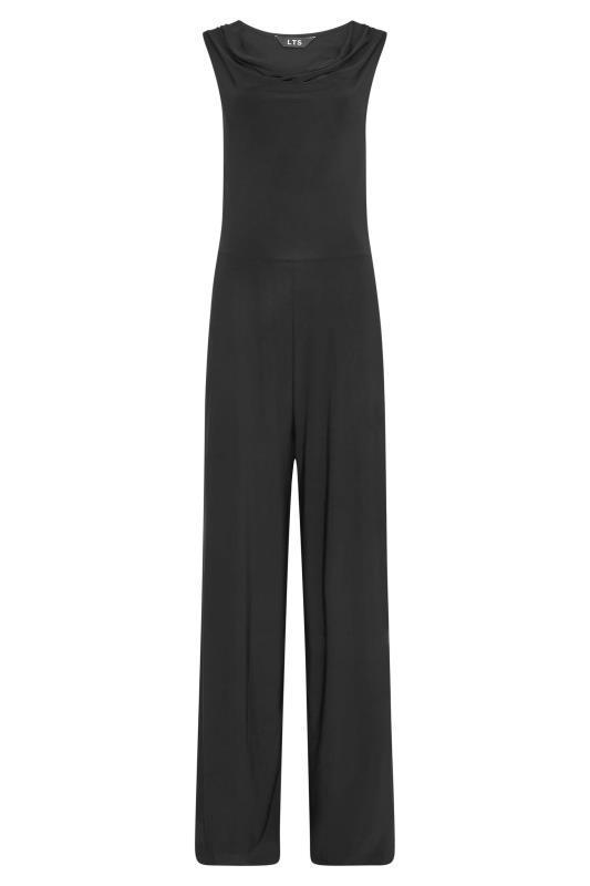 LTS Tall Women's Black Cowl Neck Jumpsuit | Long Tall Sally 6