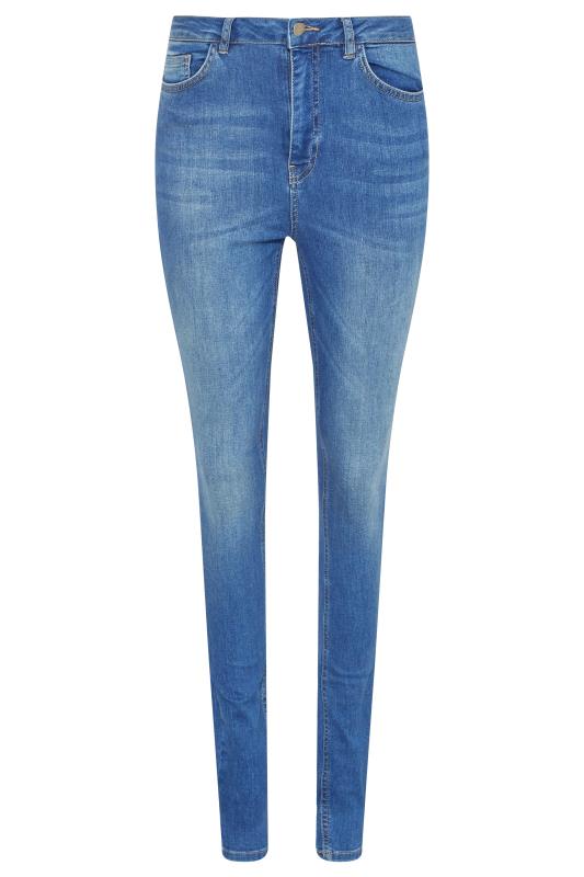 Blue Ultra Stretch Skinny Jeans | Long Tall Sally 4